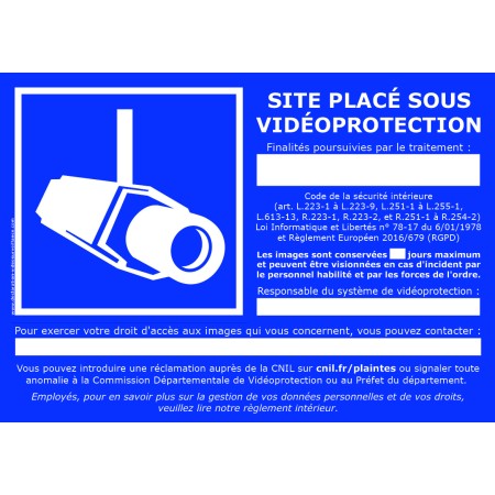 Adhésif "VIDEO" - vinyle monomère + lamination mate - colle standard _ A4